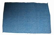 Rectangular COTTON FABRIC CENTER TABLE MATS, Size : 13'WX19'L (INCH)