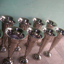 Aluminium Trumpet Vase