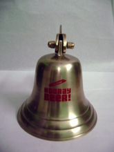 Wall Metal Nautical Hanging Bell, For Business Gift, Technique : Casting