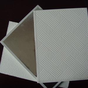 PVC Gypsum Ceiling Tiles 595x585mm, 603x603mm, 600x1200mm