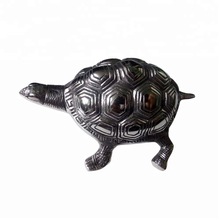 Aluminium Tortoise Sculpture Antique, Size : 9'' X 12''