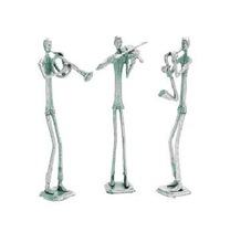Antique Dance Metal Statue, For Home Decoration