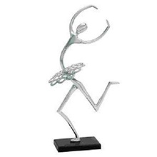 Athlete Aluminium Metal Statue, For Home Decoration, Feature : India