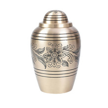 Bouquet Brass Metal Cremation Urn