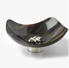 Organic Material Buffalo Horn Bowl, For Crockery