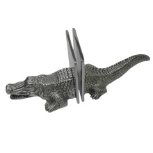 Crocodile Alligator Bookend, Size : 32x12 x10 Cm