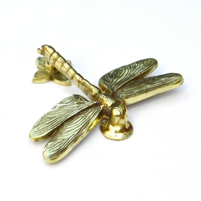  Brass Dragonfly Door Knocker