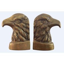  Brass Eagle Brass Bookends