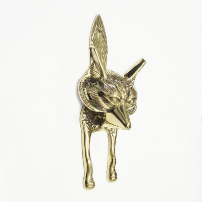  Brass Fox Door Knocker