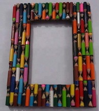 Wood Pencil Photo Frame, Size : 4x6