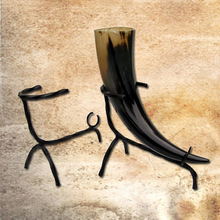 Organic Material Water Buffalo Drinking Horn