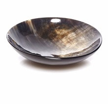 Organic Material Water Buffalo Horn Bowl, For Crockery, Size : 7'