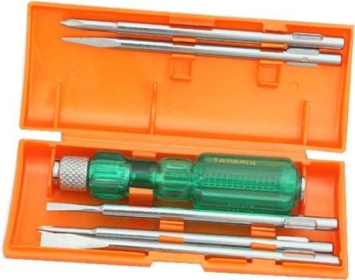 SCREW DRIVER WITH TESTER SET - 812, MAKE- TAPARIA.