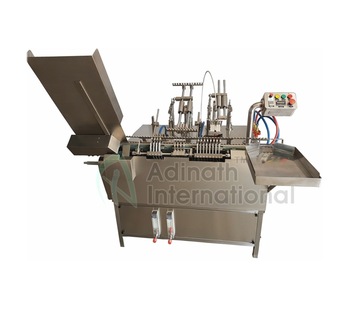 Automatic Ampoule Filling Sealing Machine, For Liquid, Voltage : 230 Volts