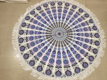 100% Cotton Beach Tapestry, For Bedsheet, Size : 215x235 Cm