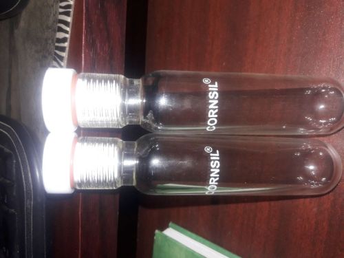 CORNSIL Glass Pressure Tube, For Laboratory Use, Shape : Round