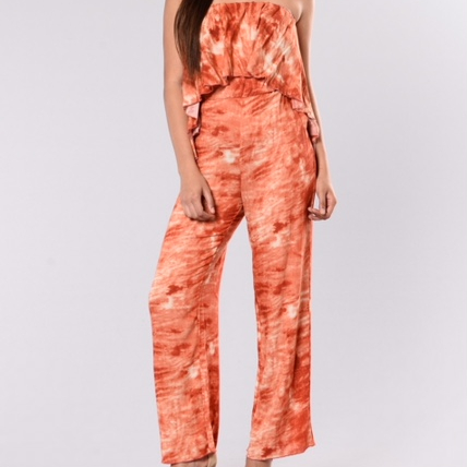 Shoulder Long Jumpsuit, Size : Medium