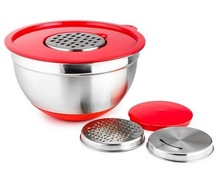 Round Metal Grater Bowl, For Restaurant