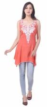 Embroidered Solid Tunic, Feature : Eco-Friendly