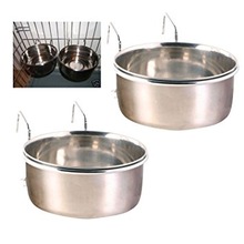 Cage Bowl Stainless Steel Bowl, For Dogs