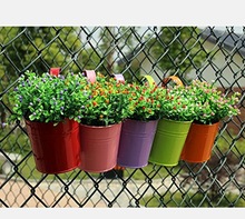 Metal Powder Coated Garden Planter, Size : Customized Size
