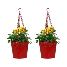 Metal Powder Coated Wall Hanging Planter, Size : Customized Size