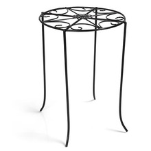 Short Black Plant Stand