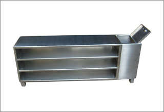 Stainless Steel Cross Over Bench