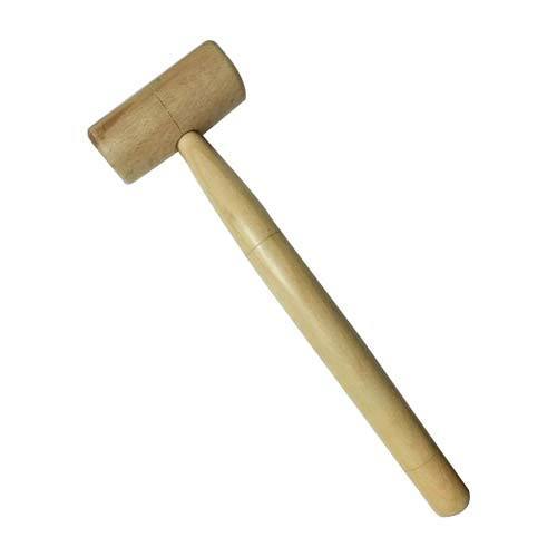 Wooden Polished Large Wood Mallet, Feature : Durable, Fully Heat-treated, Precision Balanced, Rust Proof