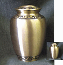 Brass Funeral Urn