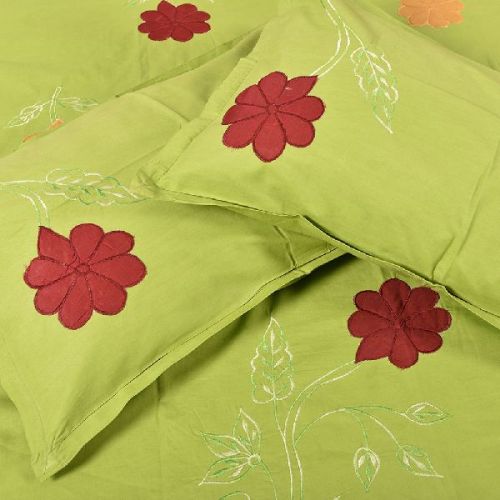 Embroidered Bedsheet Linen, Style : Handmade