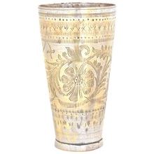 Brass Lassi Tumbler Glass, Color : Multicolor
