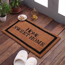 Coir PRINTED DOOR MAT, Size : Full