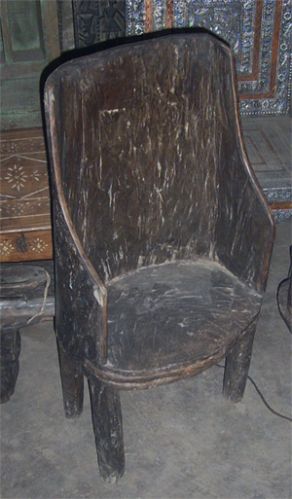 Wooden Tribal Chair