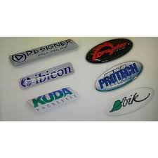 Standard Dome Stickers, For Industrial, Pattern : Printed