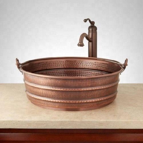 Copper Bathroom Sink, Feature : Eco-Friendly