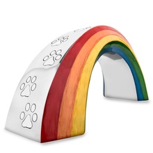 Metal Rainbow Bridge PET Urn, Style : American Style