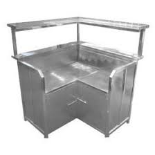 Stainless Steel Food Counters, For Industrial