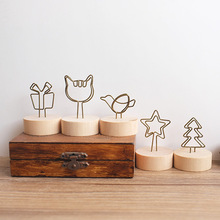 WIRE CARD HOLDER, Size : 4