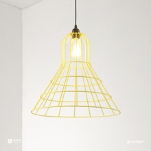 Iron Aluminum Wire Pendant Lamp, Style : Modern