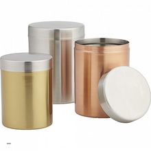 Iron Metal Canister Set, For Storage, Feature : Eco-Friendly