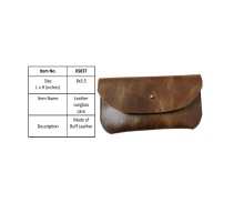 Leather Glasses Pouch, For Christmas Gifts, Promotional Gifts, School, College, Office., Feature : High Quality