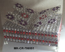 Metal Crystal Quran Stand, For Souvenir, Technique : Welding