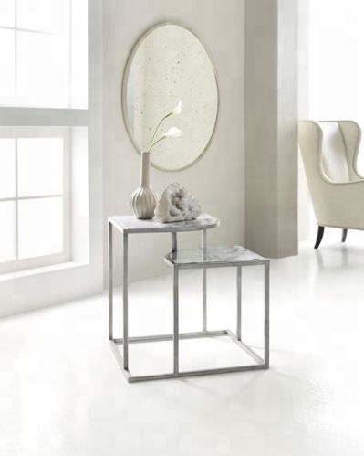 Marble Top Iron Coffee Side Tables