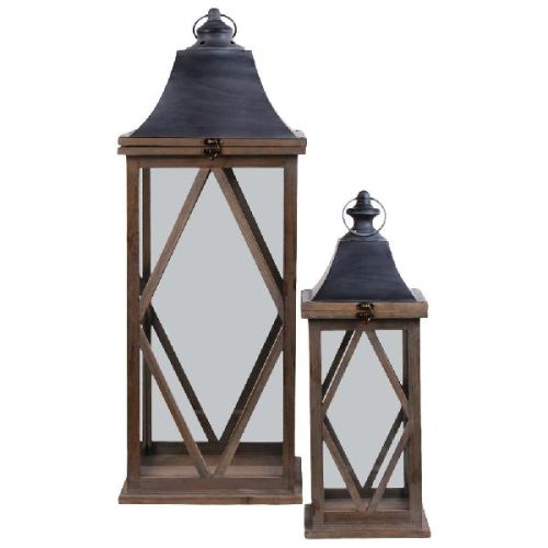 Wooden Lantern for Home Decoration