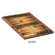 Backgammon Rectangular Wooden Game, For Home Decoration Gifts