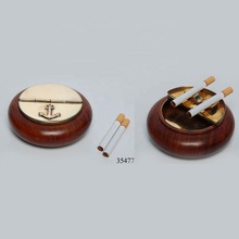 Wood Cigarette Ashtray, Size : 4.25'