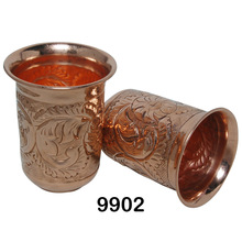 Copper Embossed Water Glass, Feature : Eco-Friendly