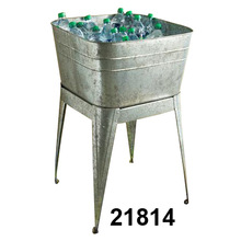 Galvanized Metal Wine Tub With Stand, Feature : Eco-Friendly