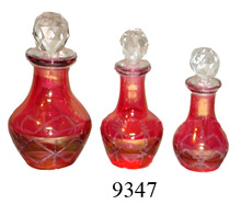 HASAN EXPORTS Glass Perfume Bottles, For Gift, Sealing Type : Crown Cap